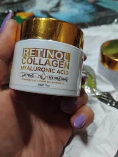Customer photo review of Collagene Lift™ – Crema Viso Antirughe Rimpolpante