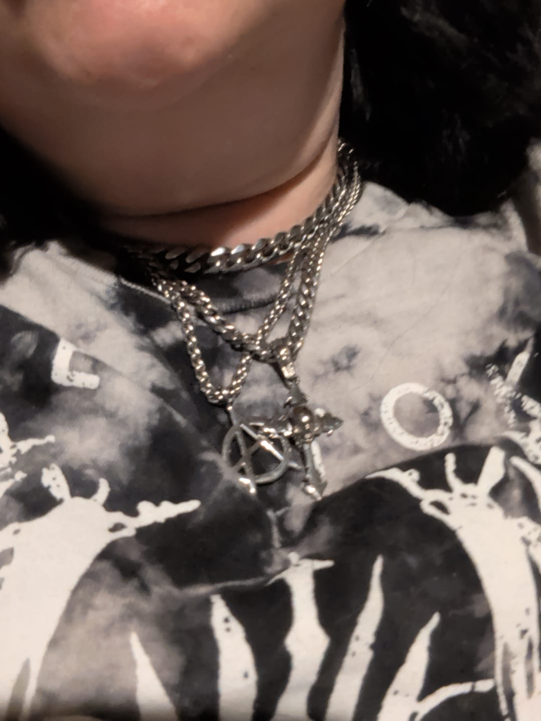 Customer photo review of ANARCHY PENDANT