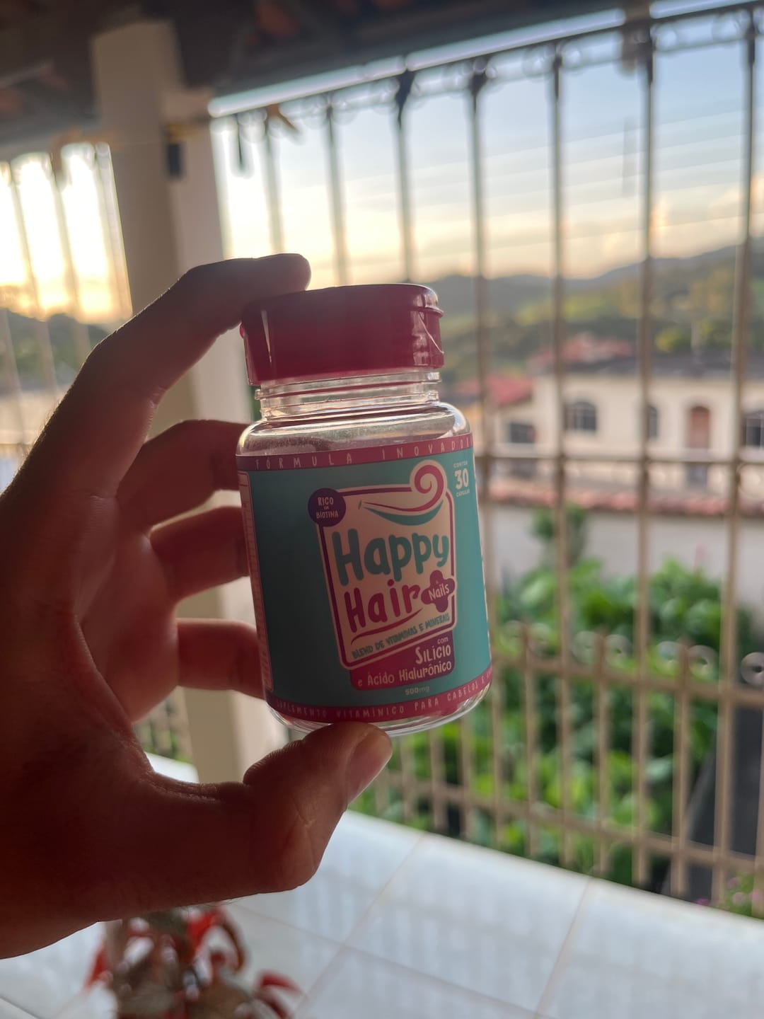 Customer photo review of Happy Hair 2 Potes