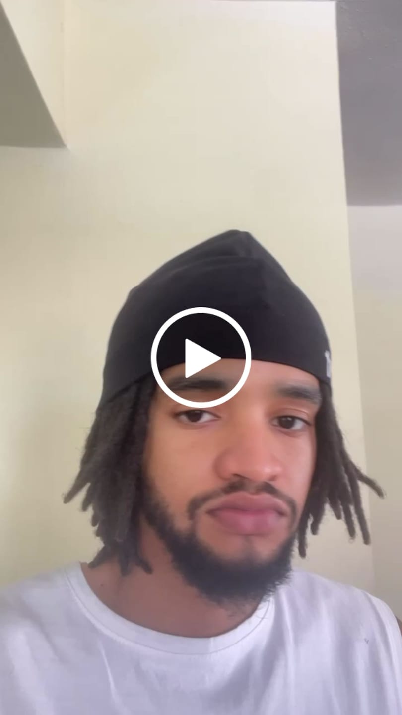 Customer video review of Black Skull Cap