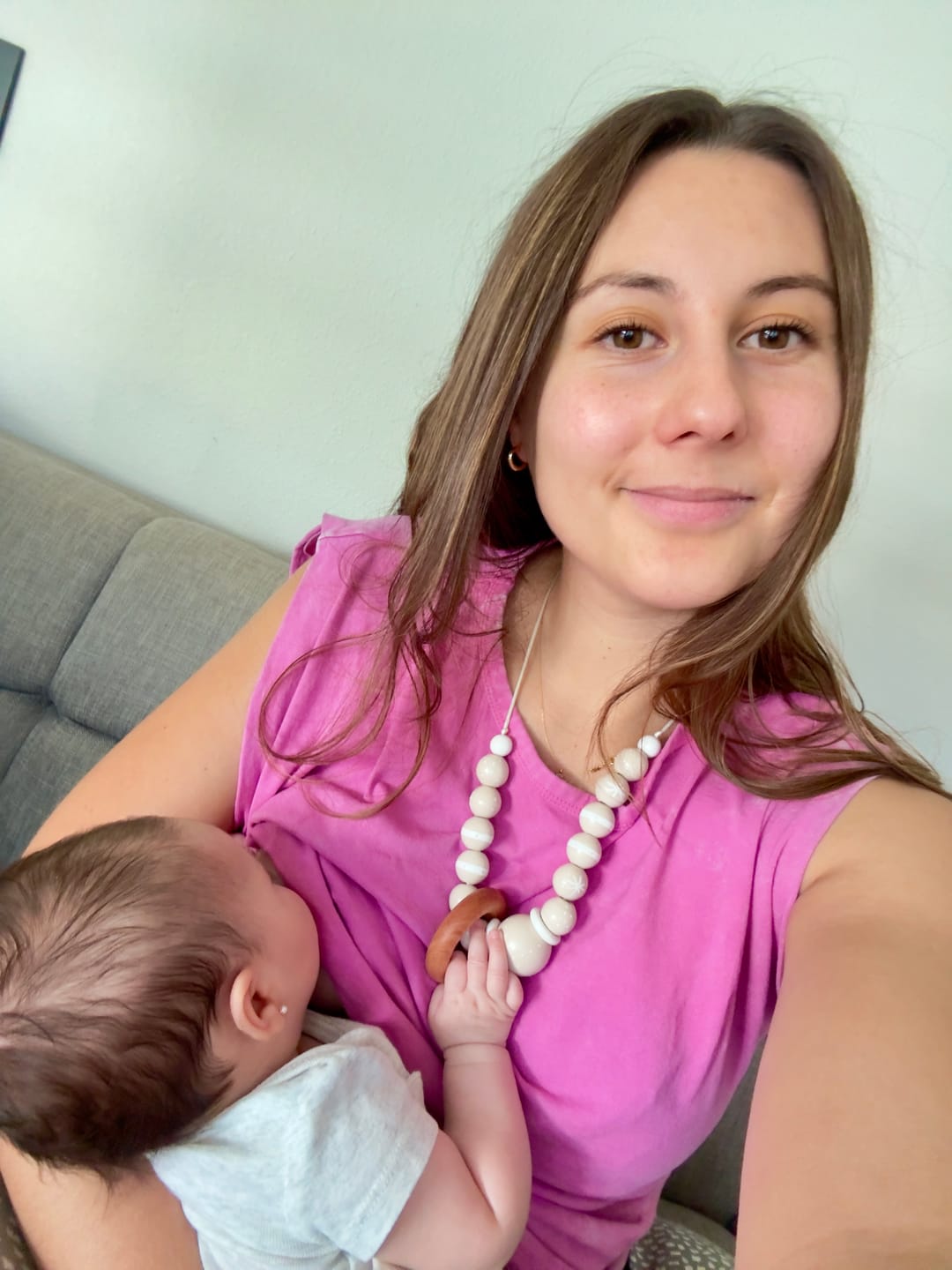 Customer photo review of Collar Lactancia ✦ Milky