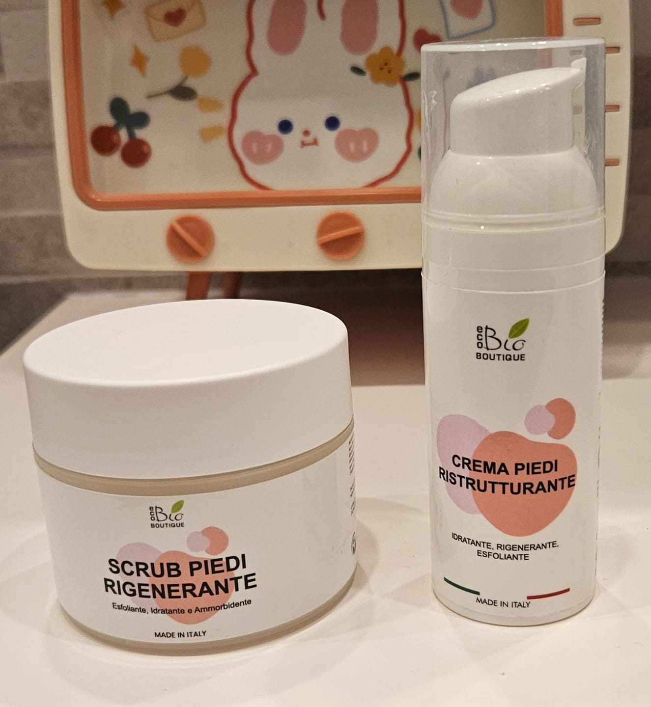 Customer photo review of Scrub Piedi Rigenerante
