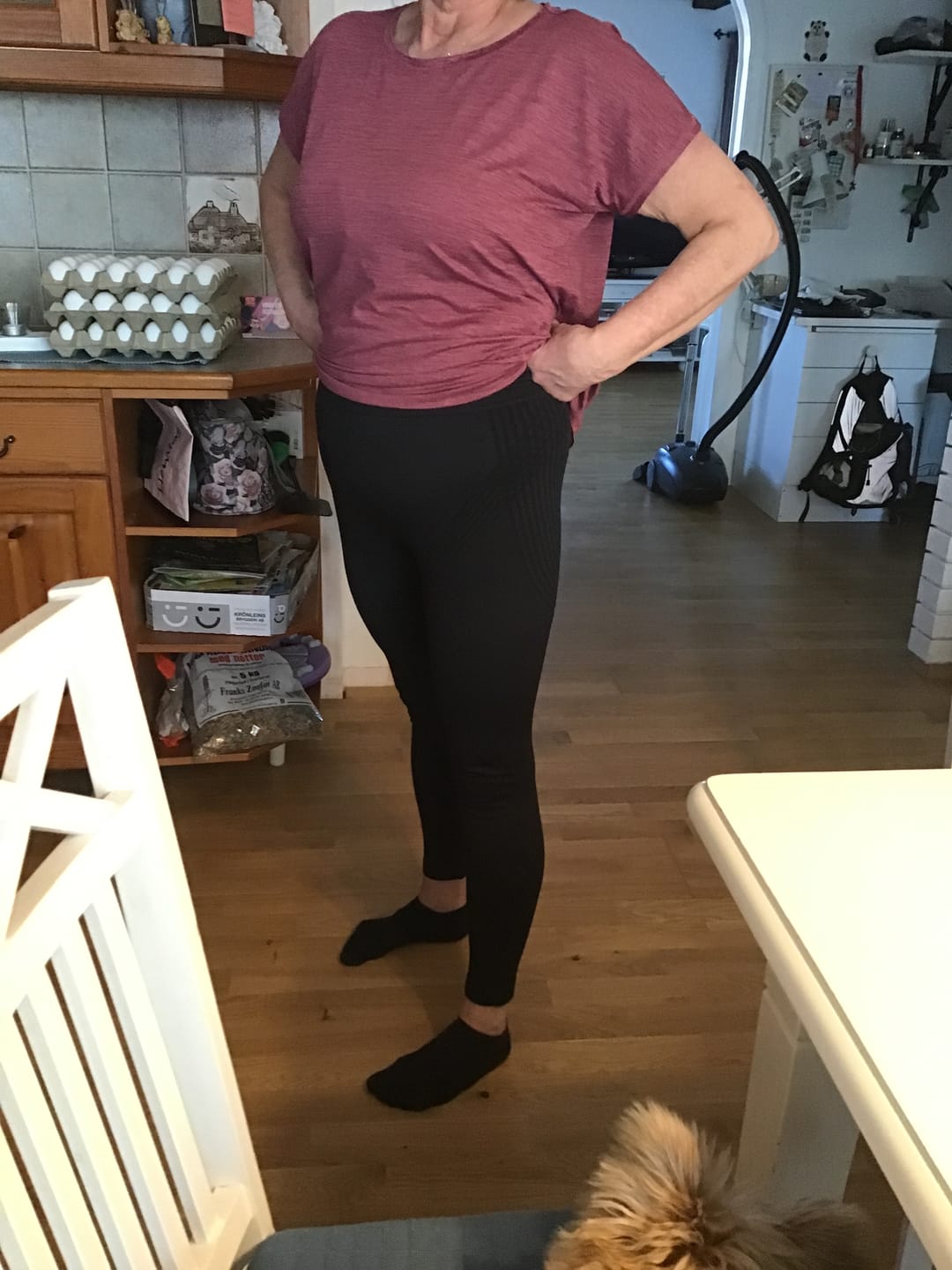 Customer photo review of Seamless Anti Cellulite Leggings