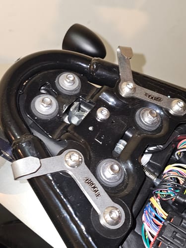 Customer photo review of Brogue Triumph Modern Classic Helmet Hook (lock) - 2016+ Triumph Speed Twin, Thruxton R/RS, Bonneville T100 & T120, Street Twin / Cup