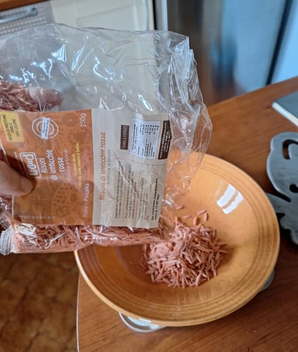 Customer photo review of 10 Pacchi da 250 gr di Pasta di Legumi Decorticati 𝐋𝐞𝐠𝐮𝐝 a basso indice glicemico