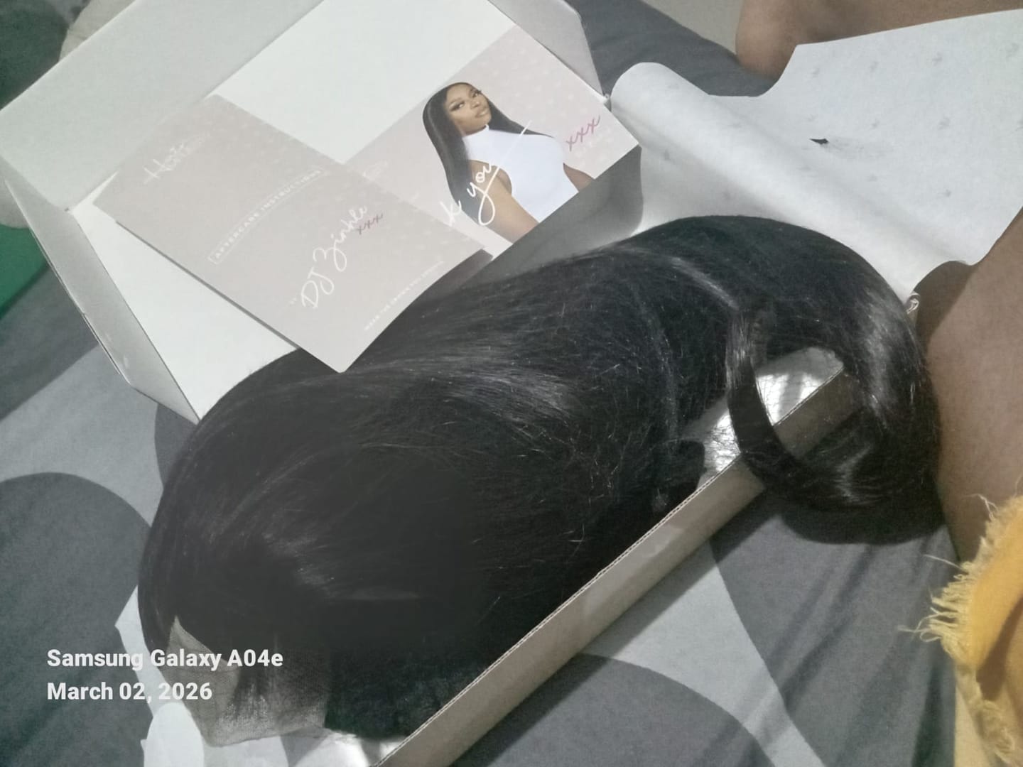 Customer photo review of JORDYN - Brazilian 4x4 Lace Wig