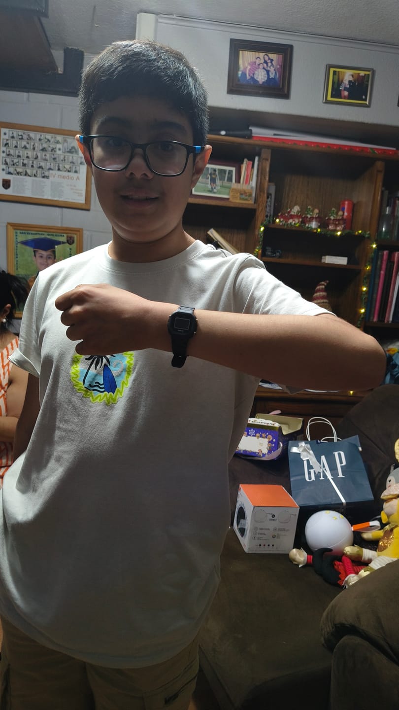 Customer photo review of Reloj Casio Vintage LA-20WH-1BDF Negro