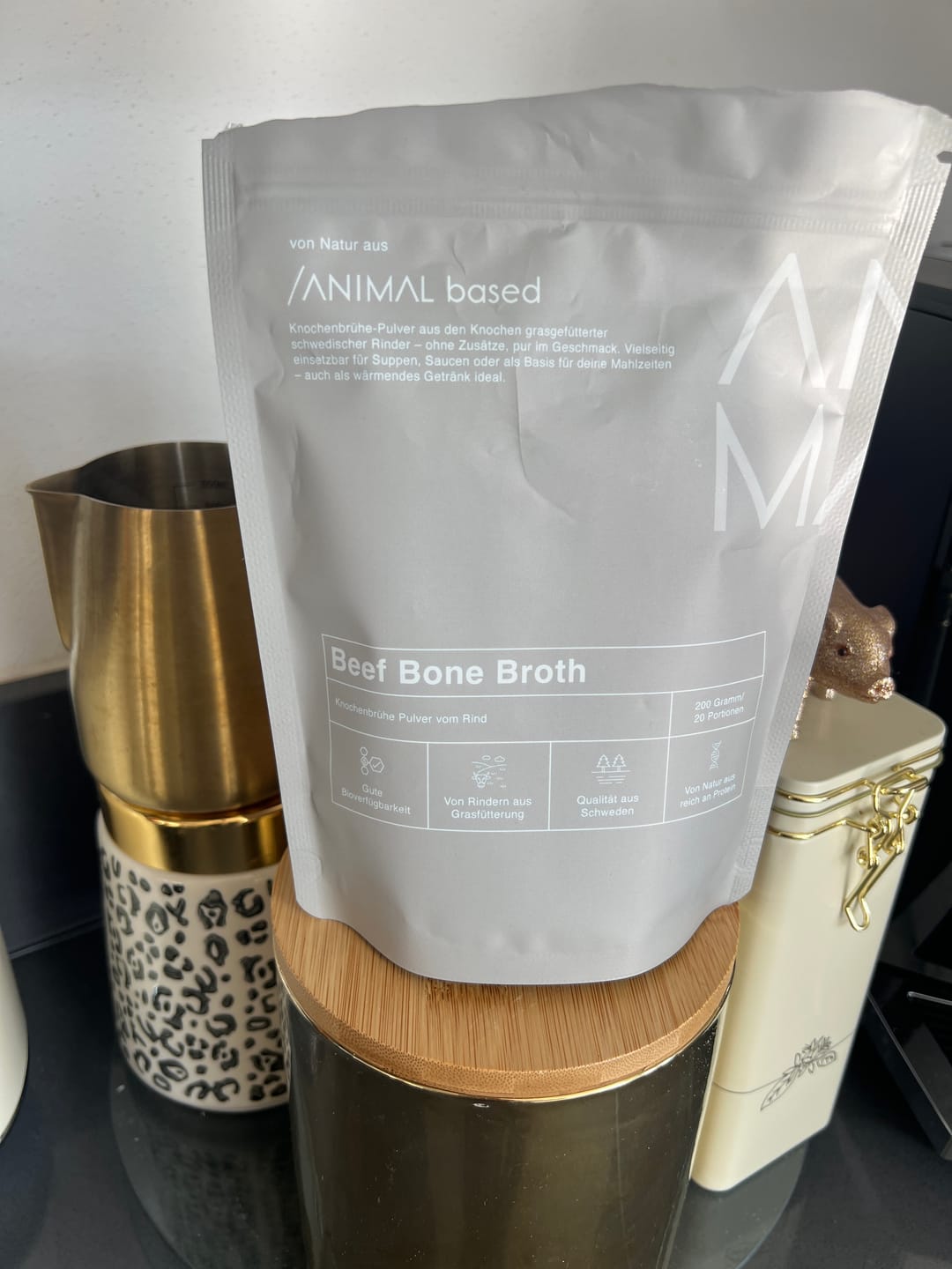 Customer photo review of Knochenbrühe Pulver 200g