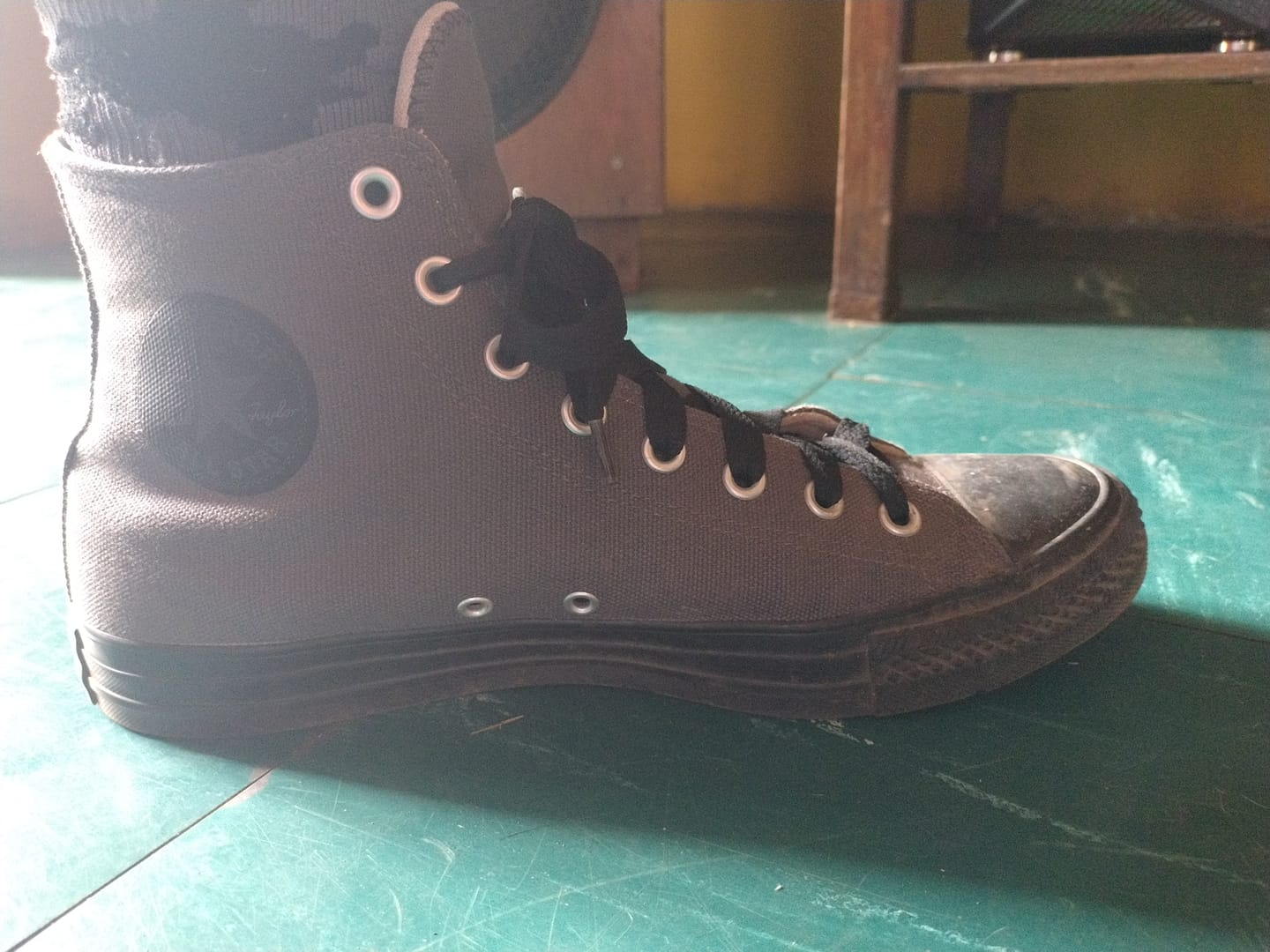 Customer photo review of Zapatillas Converse Chuck Taylor Hombre Gris