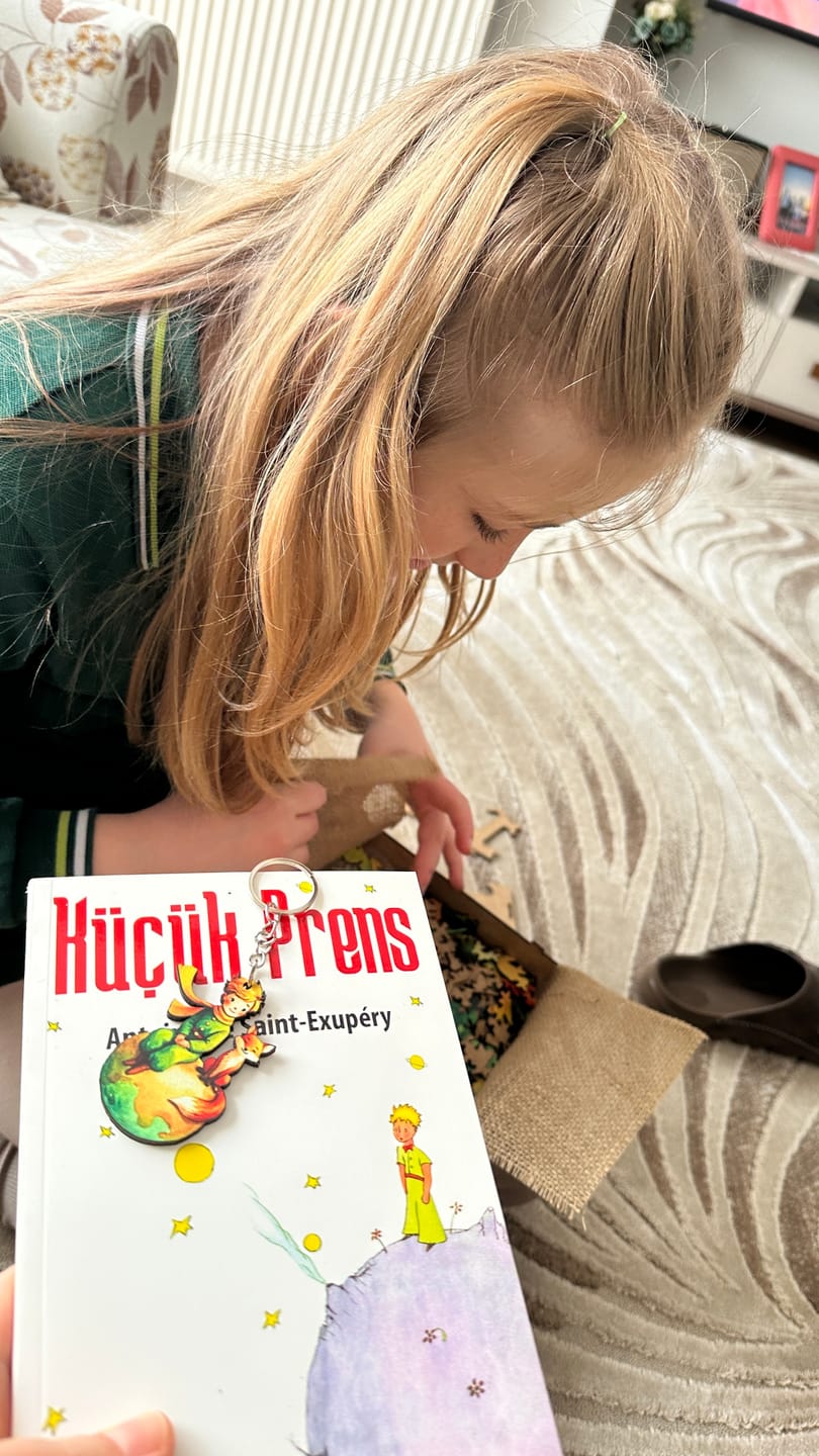 Customer photo review of Küçük Prens - Ahşap Puzzle