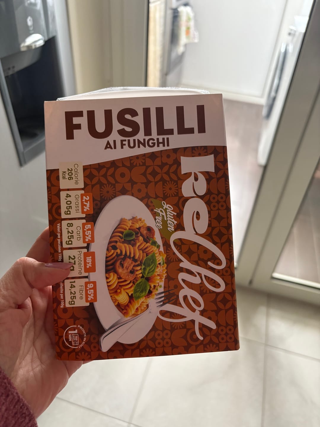Customer photo review of Fusilli proteici ai funghi Pronti