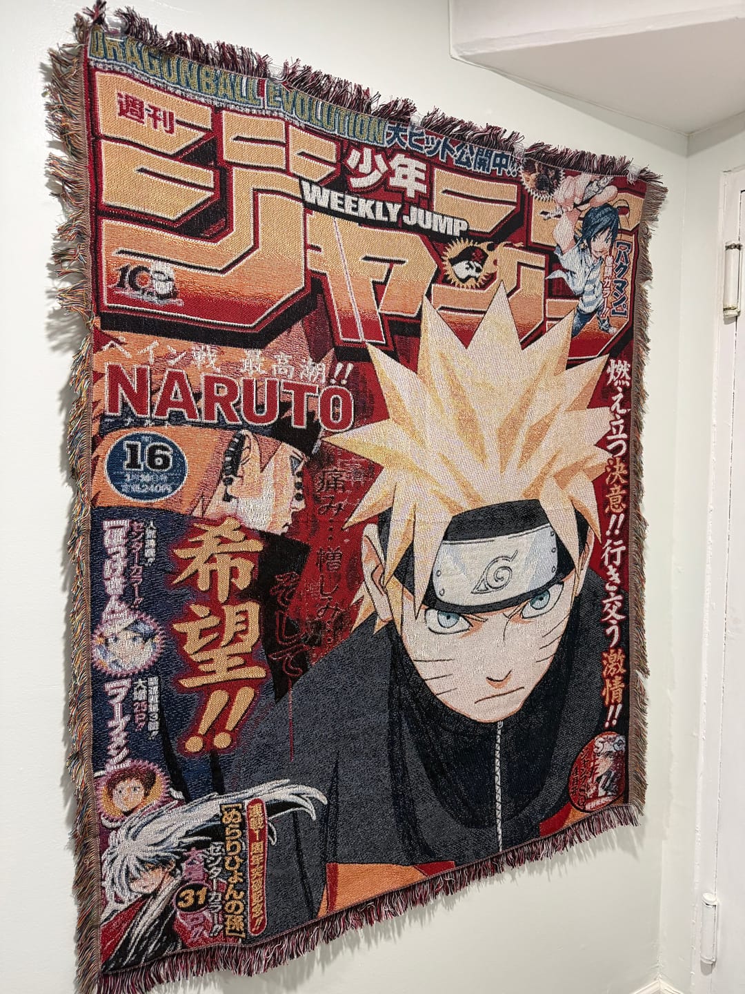 Customer photo review of Shinobi 2 Woven Blanket Tapestry