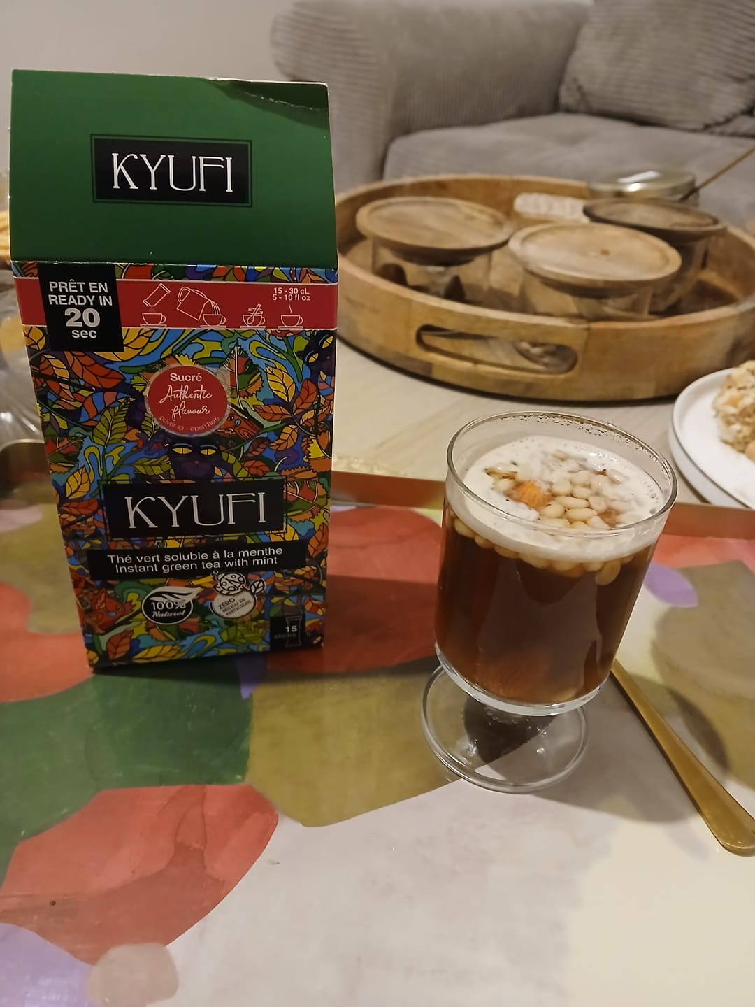 Customer photo review of Thé Vert Instantané À La Menthe - Recette Authentique