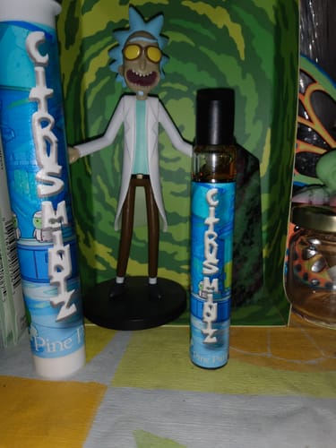Customer photo review of Pine Park Citrus Mintz Rosin Disposable