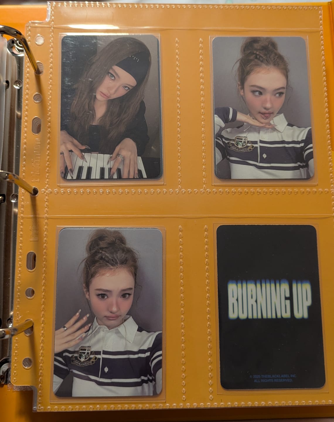 Customer photo review of Custom A5 4-Pocket Pages - Standard Photocard - Clear