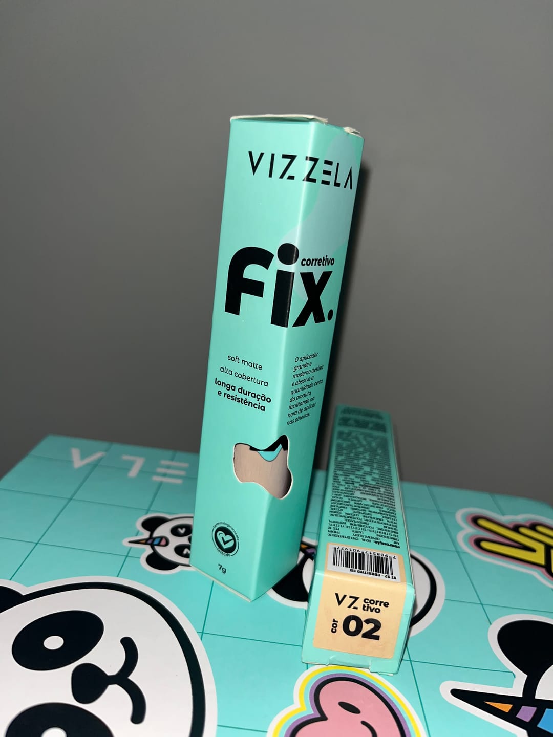 Customer photo review of Corretivo Líquido FIX - Vizzela