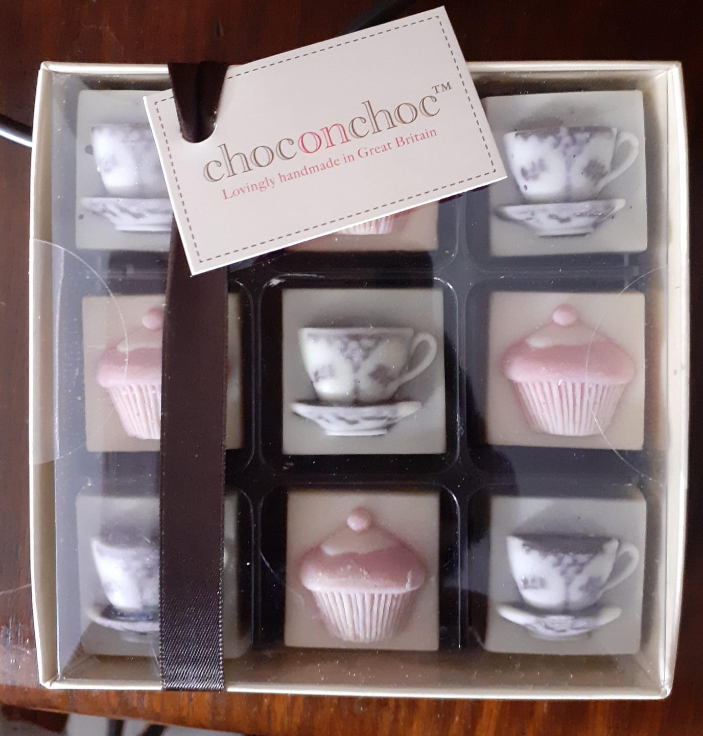 Customer photo review of Chocolate Tea Cups And Cakes