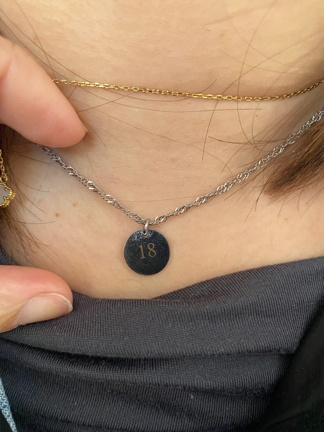 Customer photo review of Collar Sensación - Personalizado