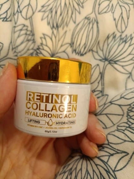 Customer photo review of Collagene Lift™ – Crema Viso Antirughe Rimpolpante