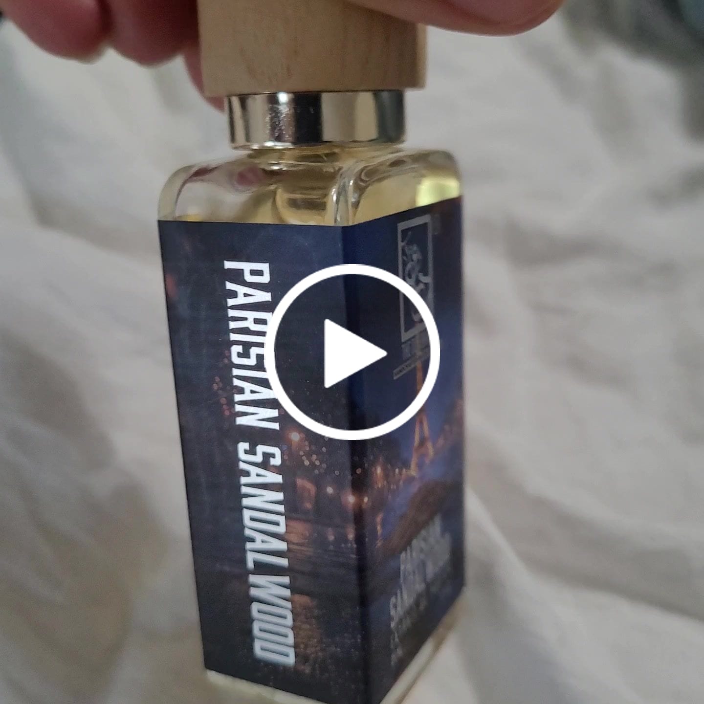 Customer video review of Parisian Sandalwood