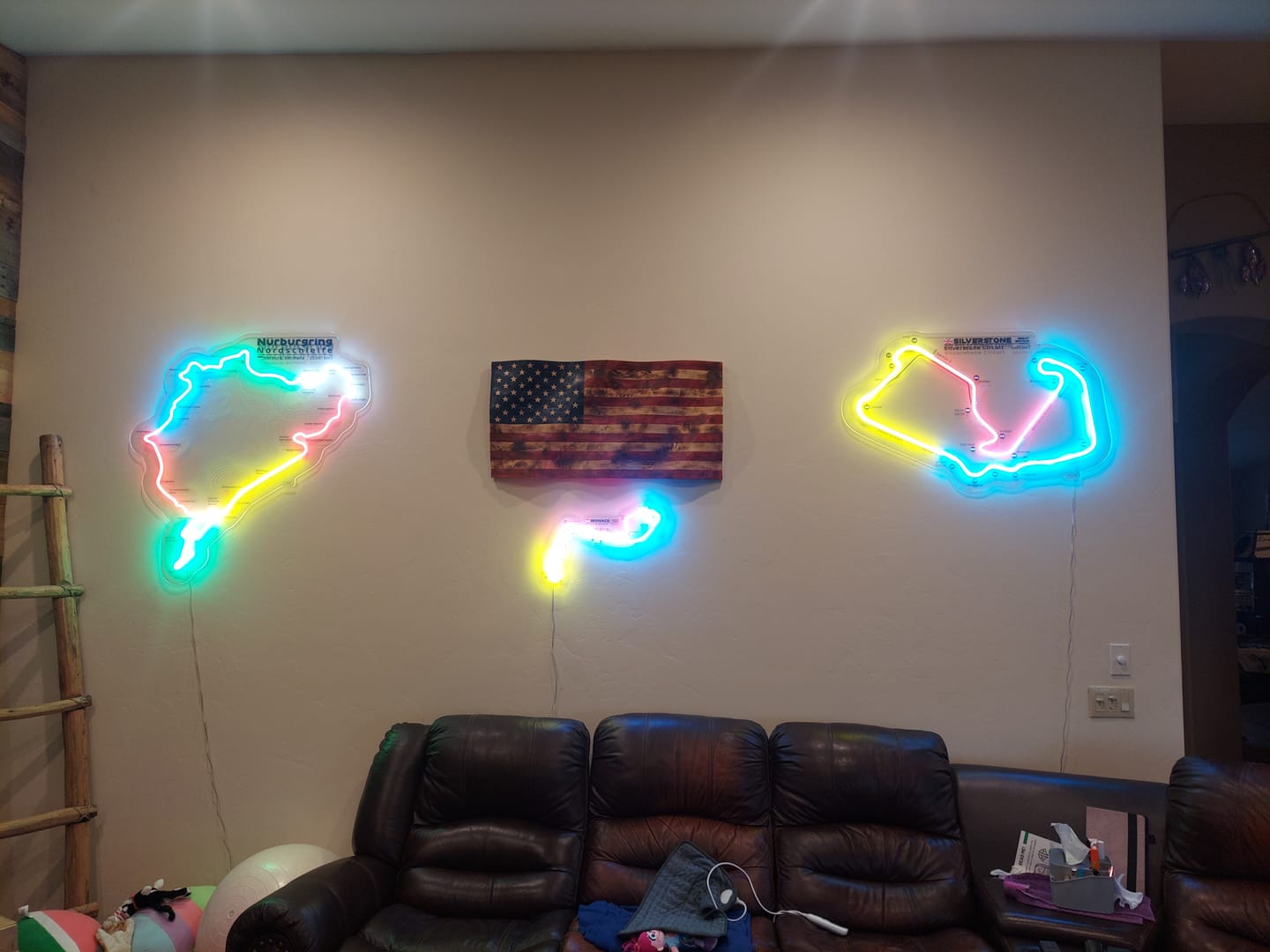 Customer photo review of Circuit De Monaco Neon Race Track