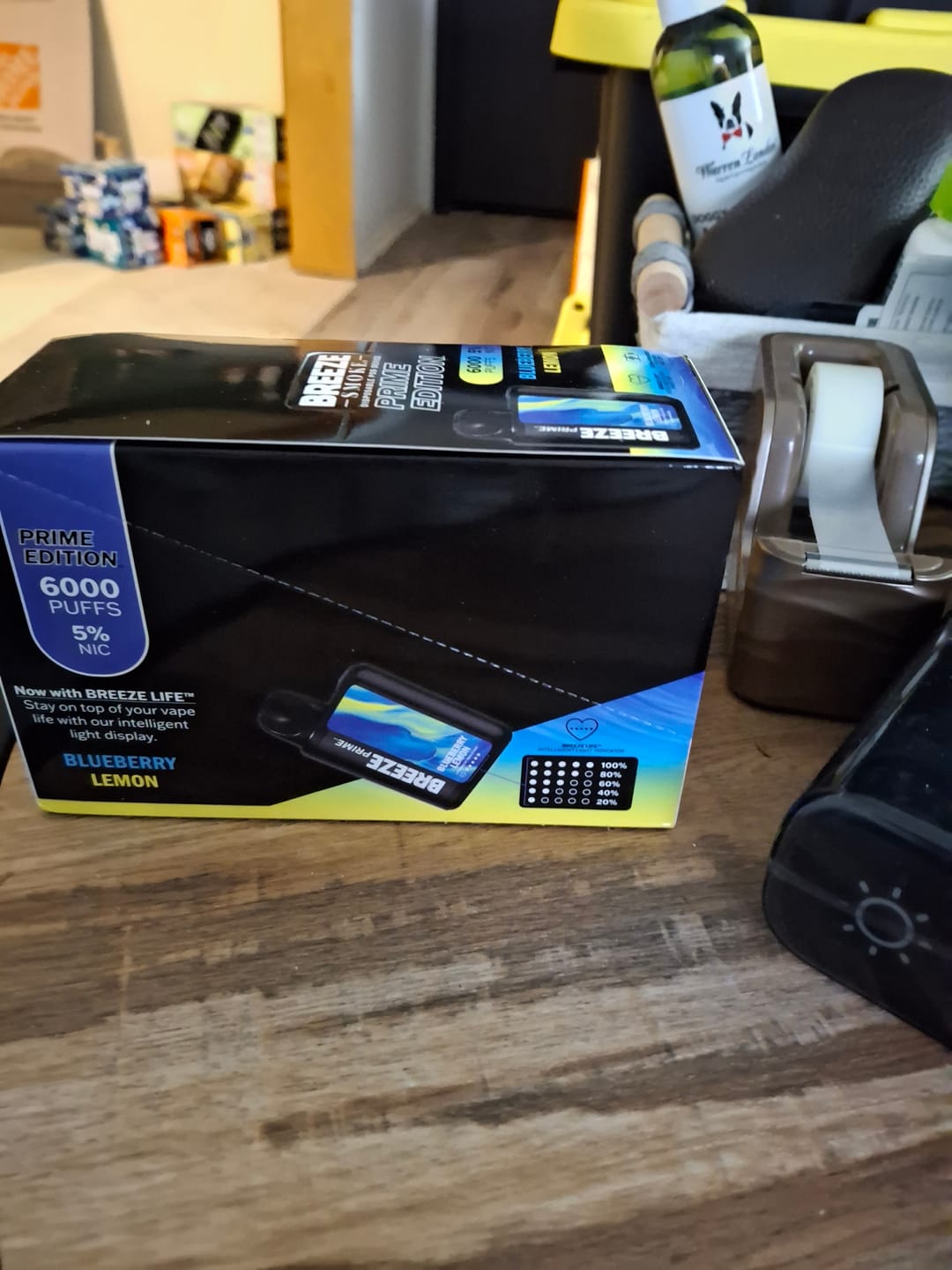 Customer photo review of Breeze Prime Edition Disposable Vape