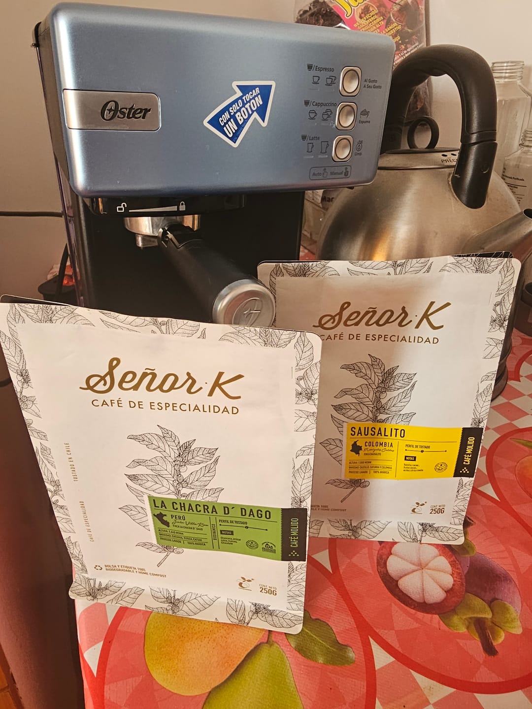 Customer photo review of Pack Premium Trio (La Chacra D´Dago + Sausalito + Los Andes Intenso) | 3 Paquetes de 250G