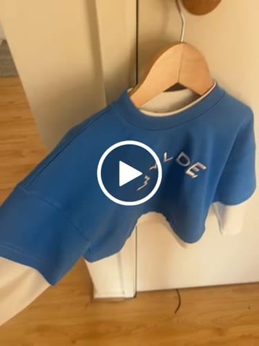 Customer video review of Roar L/S layer tee - Blue
