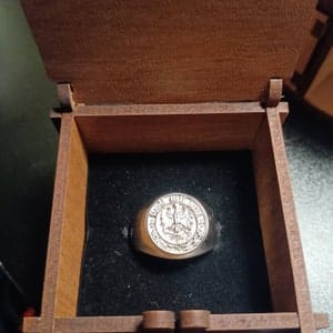 Customer photo review of Gott Uns Ring