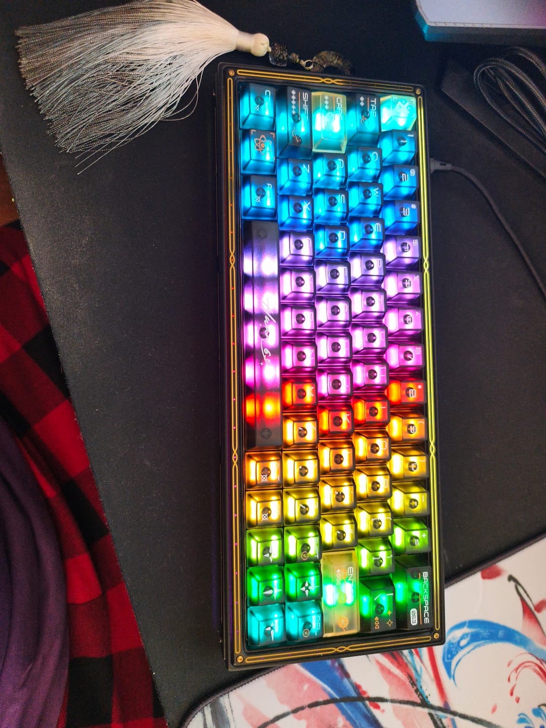 Customer photo review of WLMouse Huan63 HE Magnezyum Klavye (Manyetik Switch / HE)