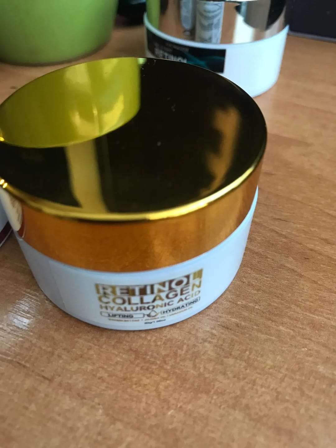 Customer photo review of Collagene Lift™ – Crema Viso Antirughe Rimpolpante