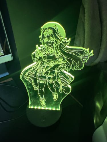 Customer photo review of Raora Panthera Otaku Lamp