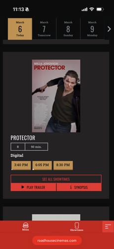 Customer photo review of Varsity Tall Track Pant