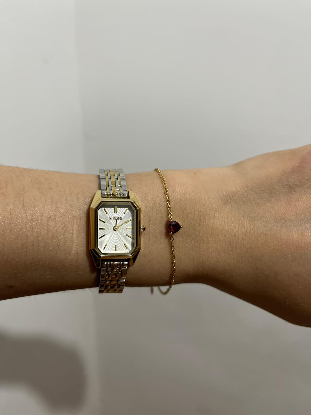 Customer photo review of Isabell Petite Gold Silver