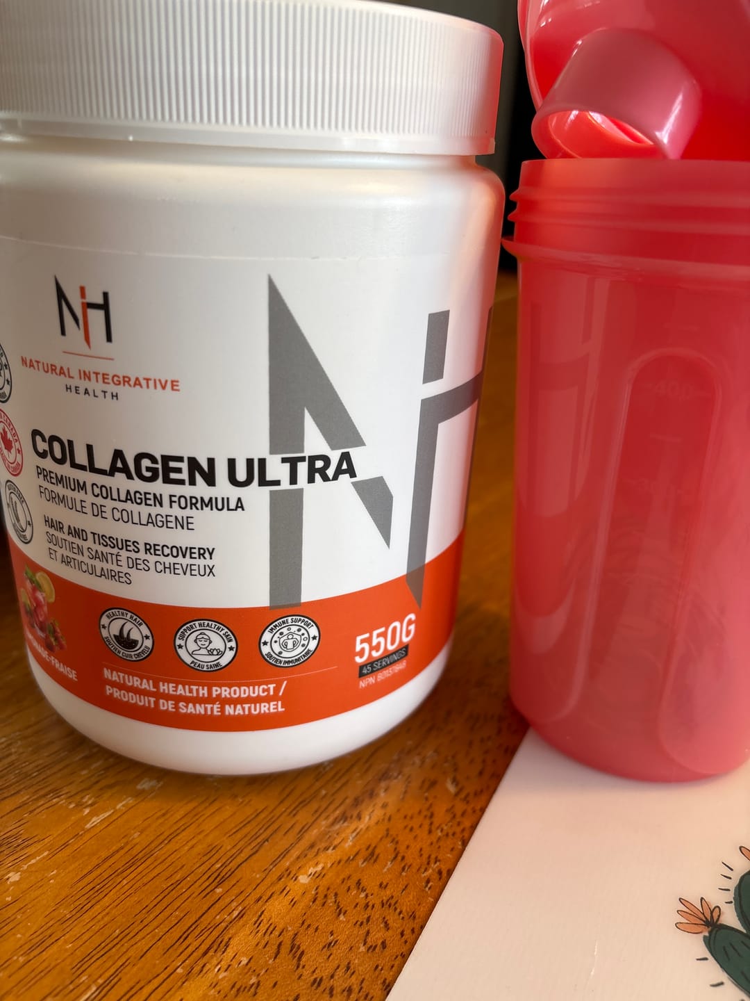Customer photo review of NIH - Collagen Ultra - 550g
