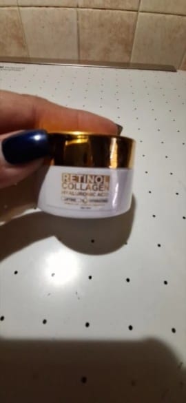 Customer photo review of Collagene Lift™ – Crema Viso Antirughe Rimpolpante