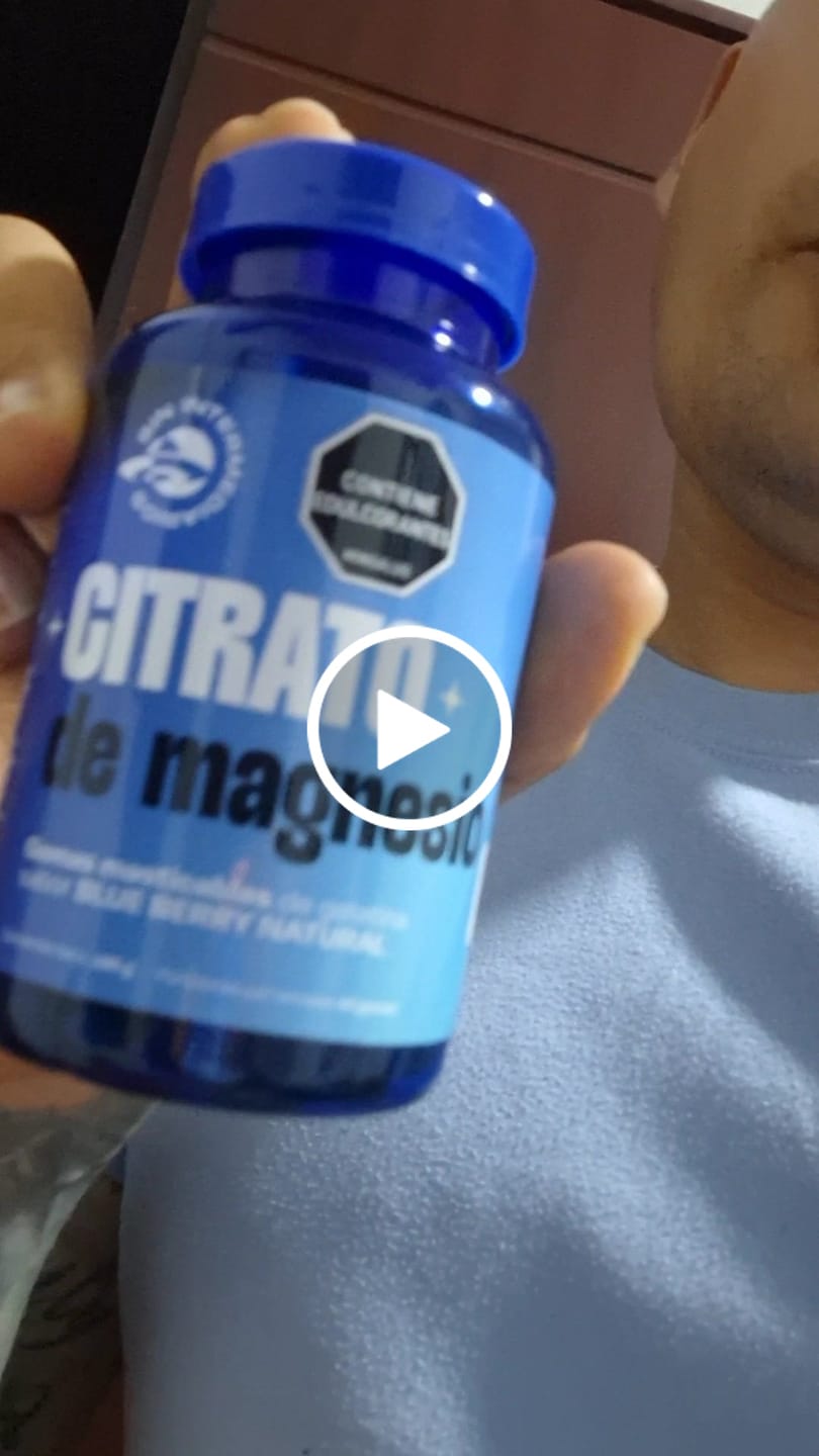 Customer video review of Gomas con Citrato de Magnesio