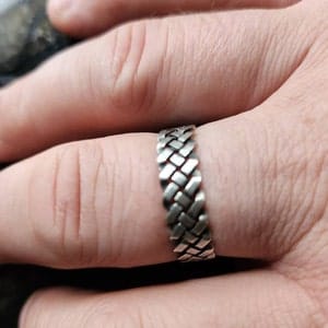 Customer photo review of Celtic Knot Ring