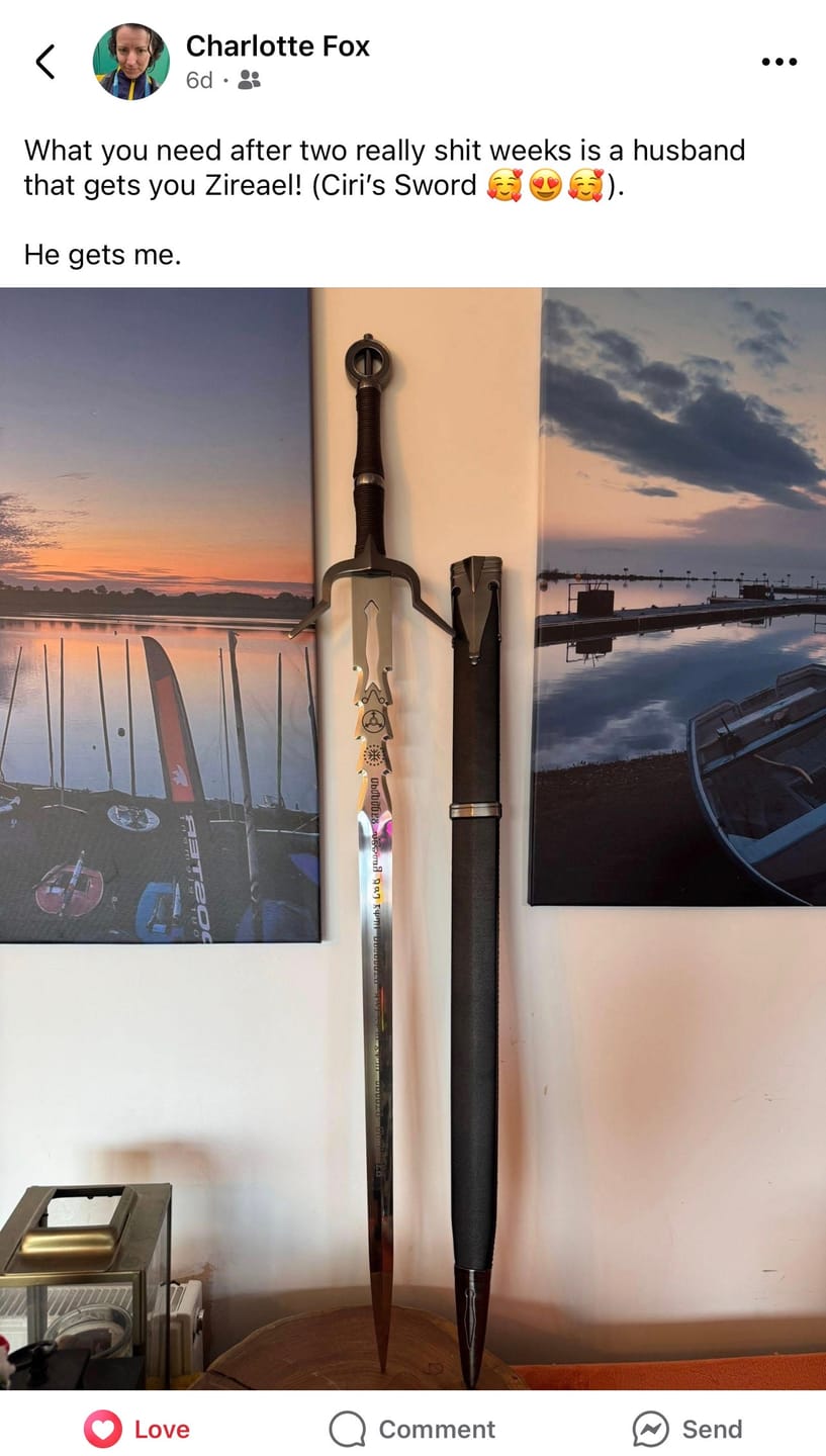 Customer photo review of Witcher IV - Ciri's Sword
