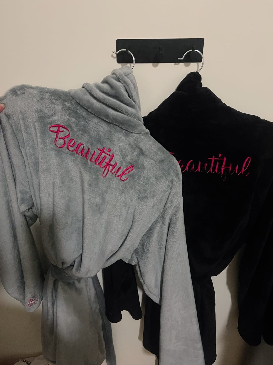 Customer photo review of BB SIGNATURE ROBE - GRAY