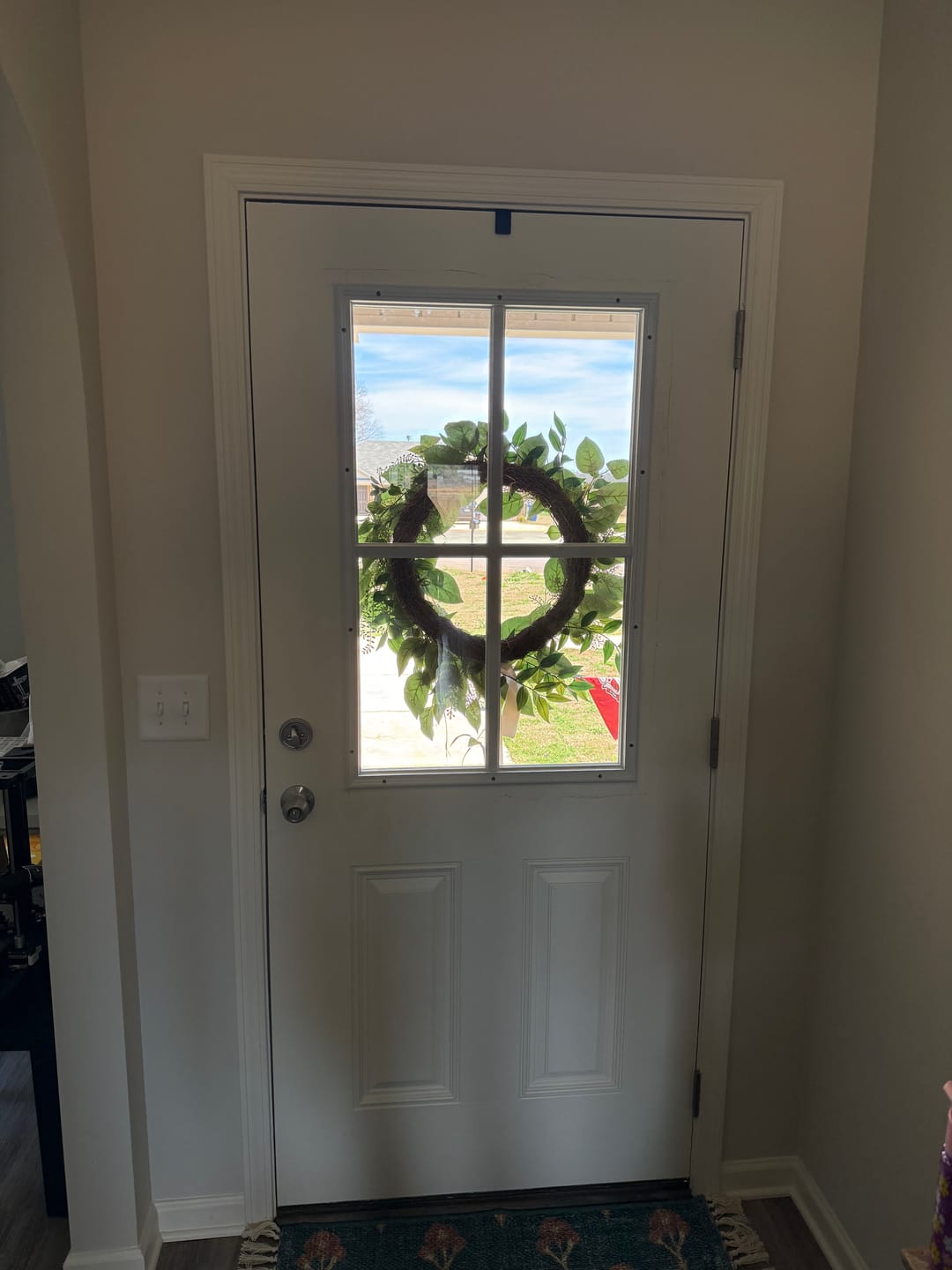 Customer photo review of Clear 4 Lite Glass and Frame Kit (Half Lite)