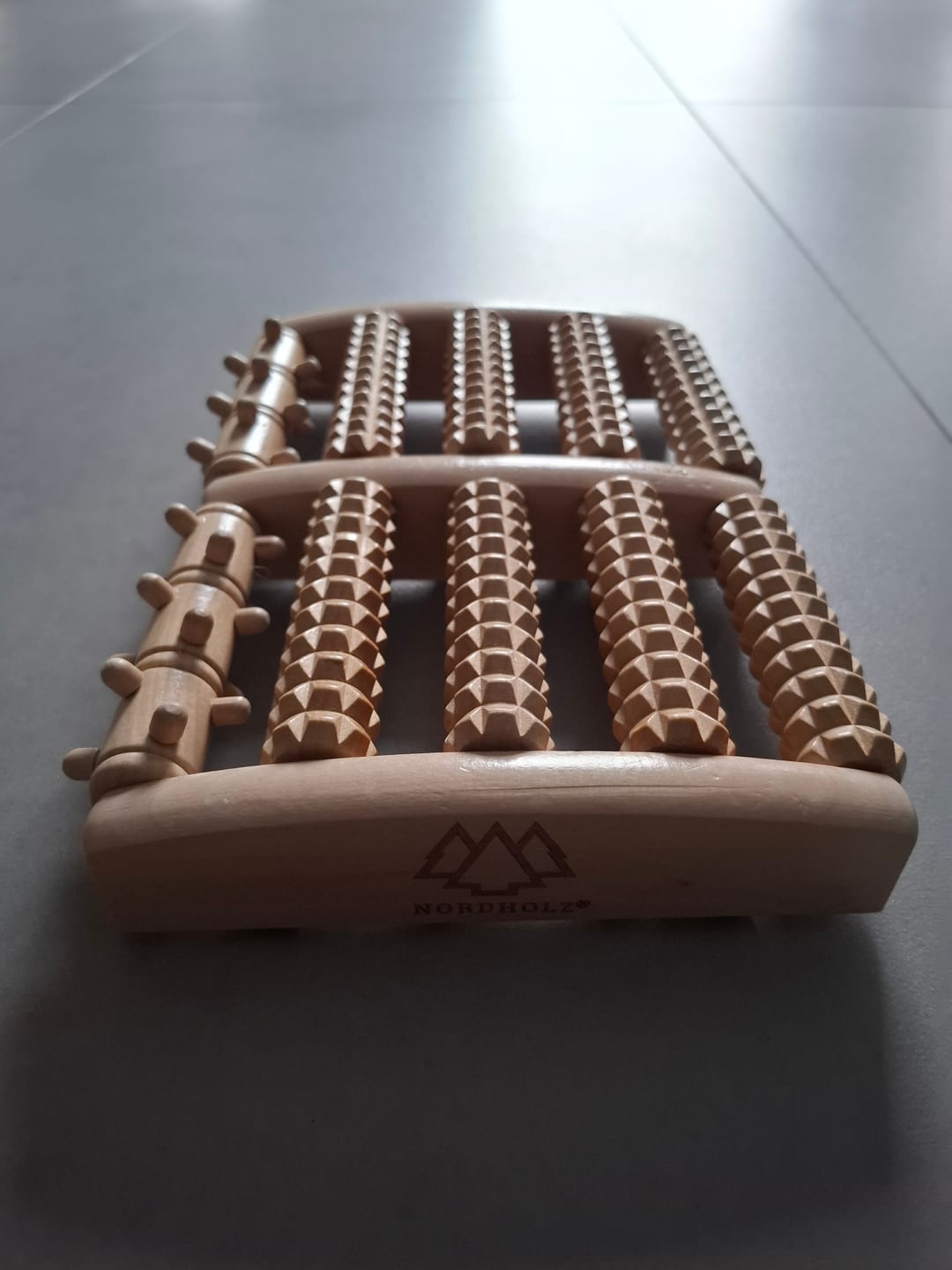 Customer photo review of Ergonomischer Fußmassageroller