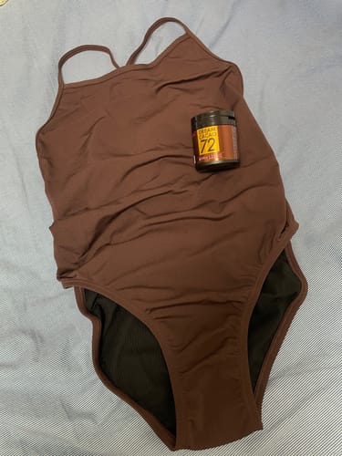 Customer photo review of AIRLIE ONE PIECE || Cacao