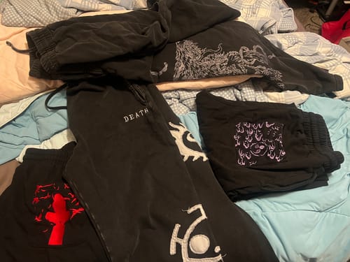 Customer photo review of CROWS JOGGERS