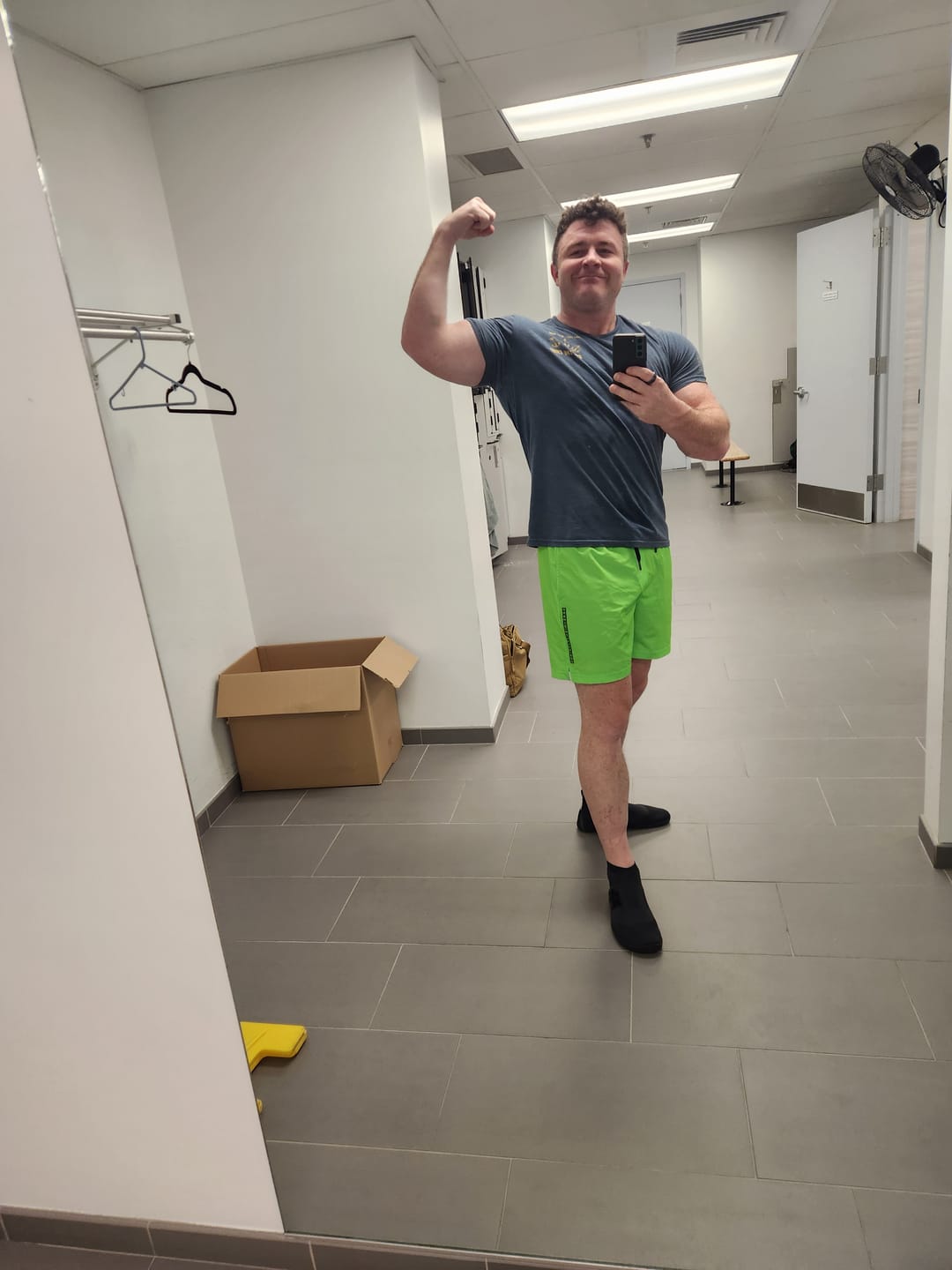 Customer photo review of Radioactive – V1 Lined Training Shorts