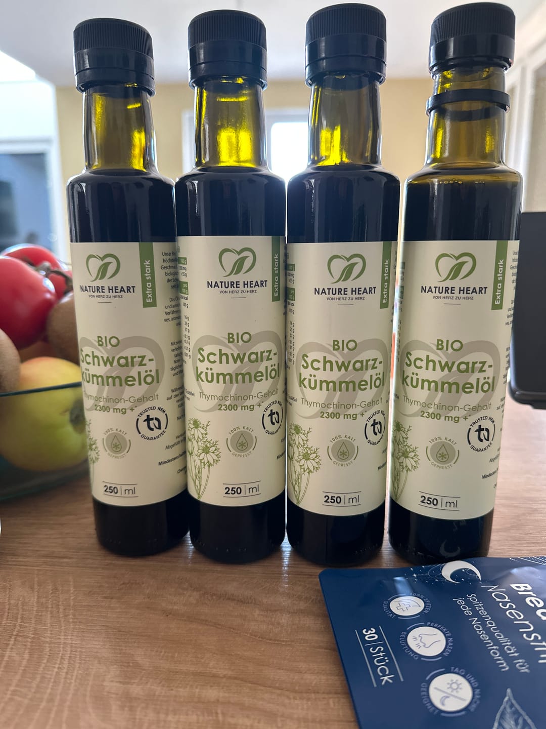 Customer photo review of BIO Schwarzkümmelöl 2300+ Thymochinon ungefiltert 250 ml
