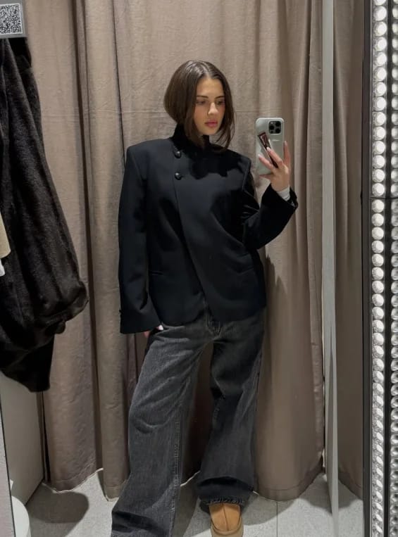 Customer photo review of Nicolle Blazer Dress