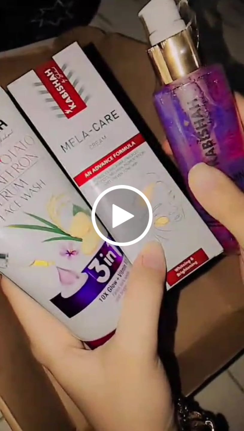 Customer video review of Rice, Potato & Saffron Serum Facewash