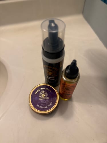 Customer photo review of Beard Care Kit