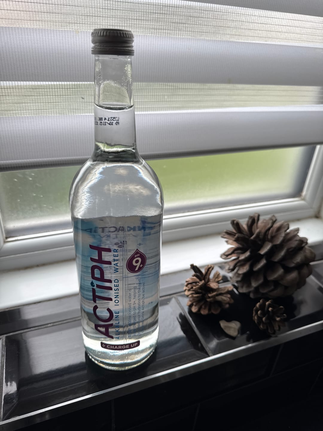 Customer photo review of Actiph Alkaline Ionised Water (Glass) - 12 x 750ml